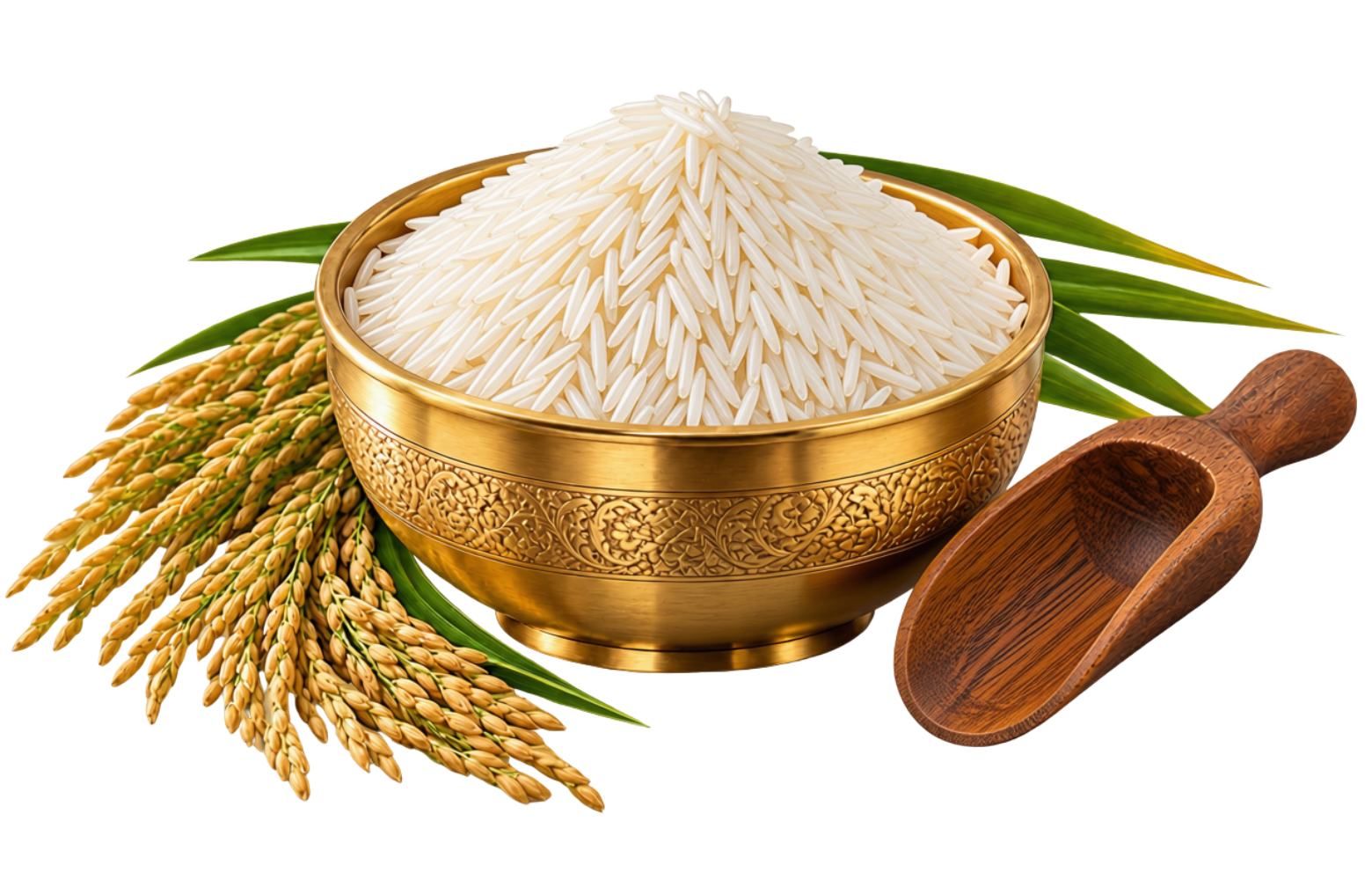 Golden Grain Flourish